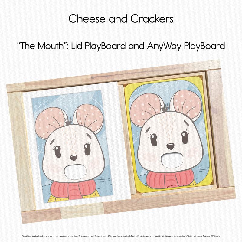 Cheese and Crackers - The Mouth PlayMat Pack