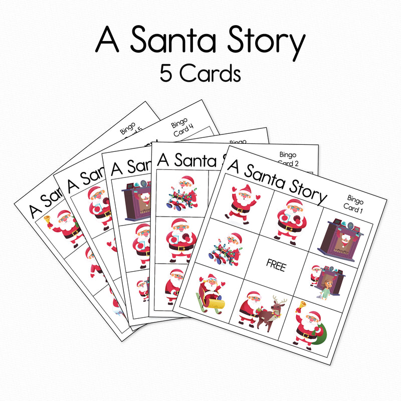 A Santa Story - Bingo Game