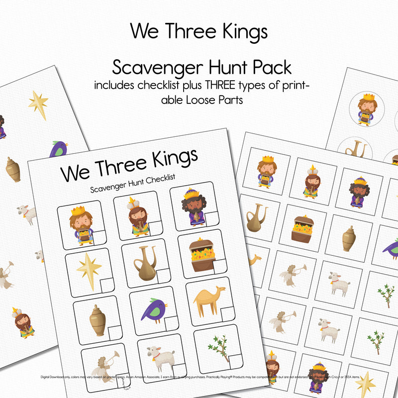 We Three Kings - Scavenger Hunt