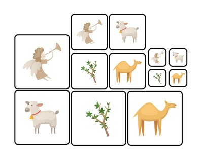 We Three Kings - Sorting Activity Mats with Loose Parts