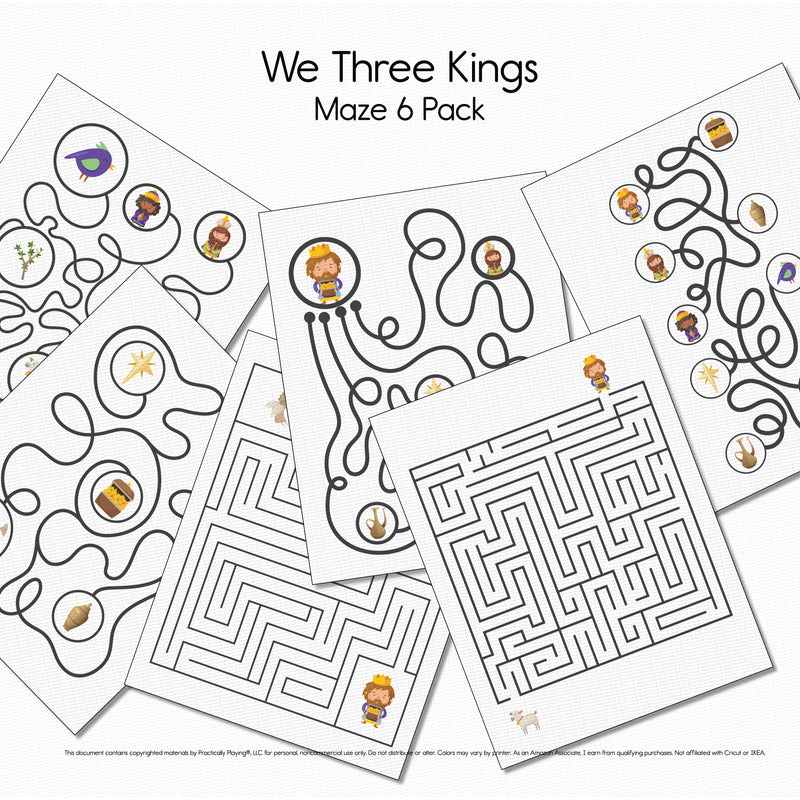 We Three Kings - Mazes 6 Pack