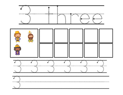 We Three Kings - Ten Frame