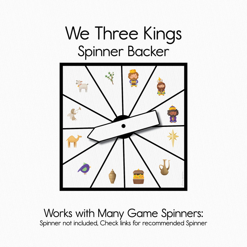 We Three Kings - Spinner Backer