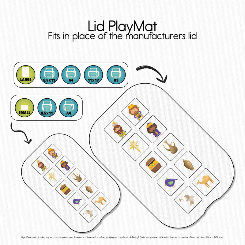 We Three Kings - PlayMat Ten Frame Sorter