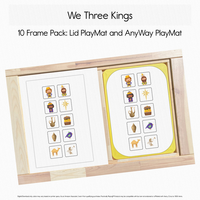 We Three Kings - PlayMat Ten Frame Sorter