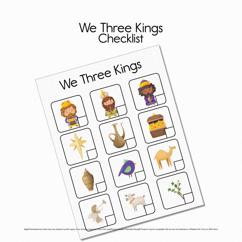 We Three Kings - Checklist