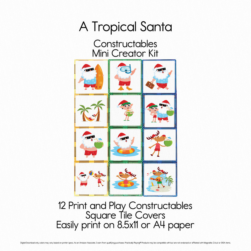 A Tropical Santa Story - Constructables Mini Creator Kit