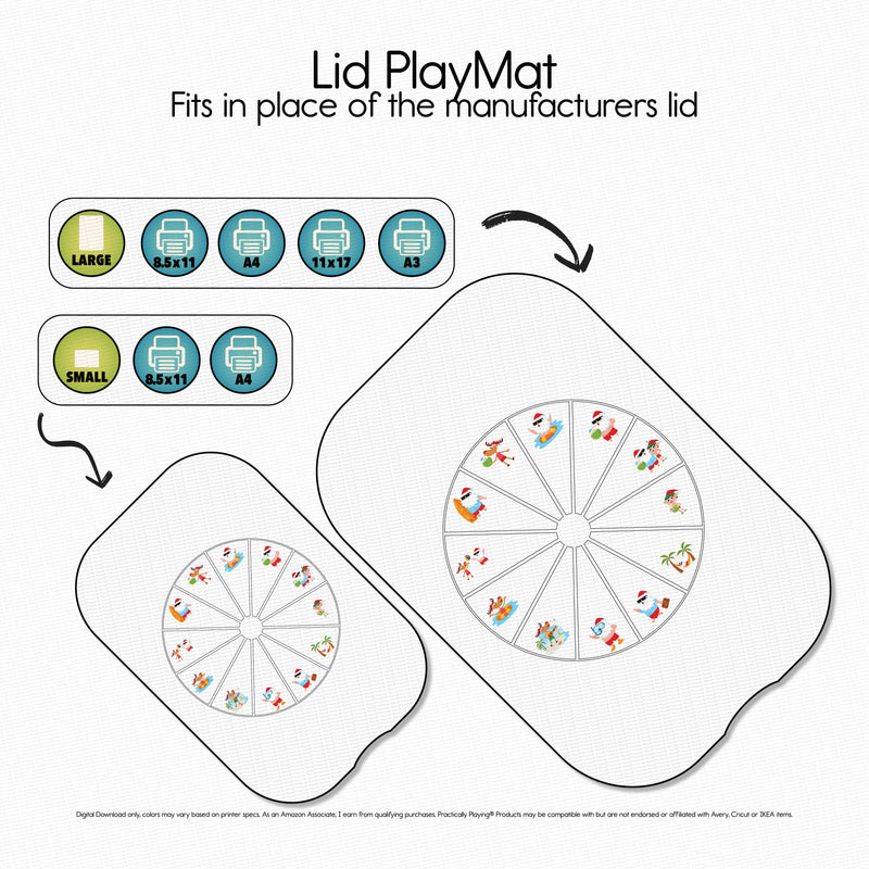 A Tropical Santa Story - Circle Puzzle