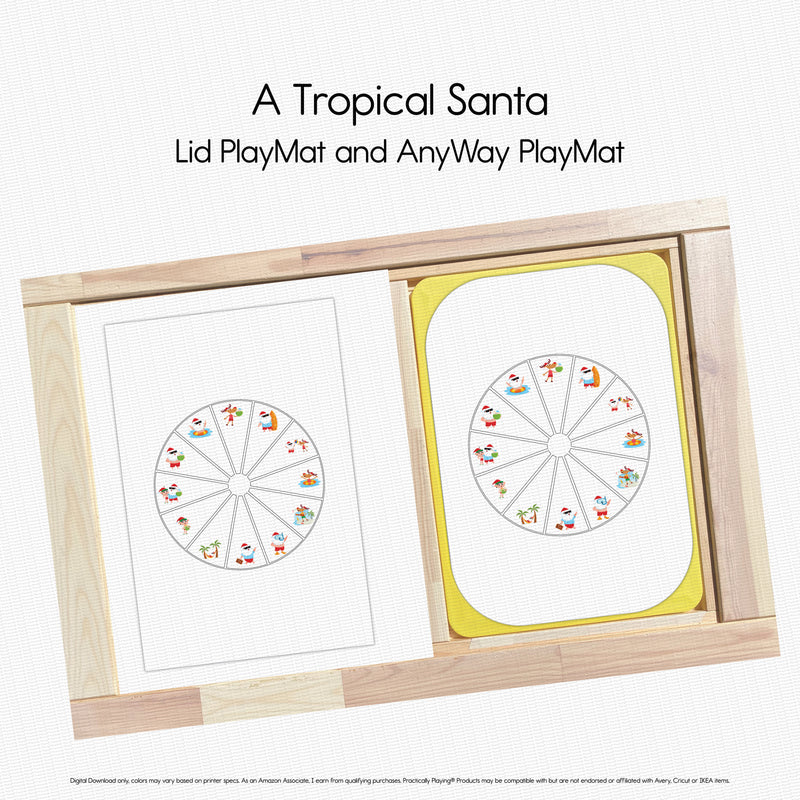 A Tropical Santa Story - Circle Puzzle