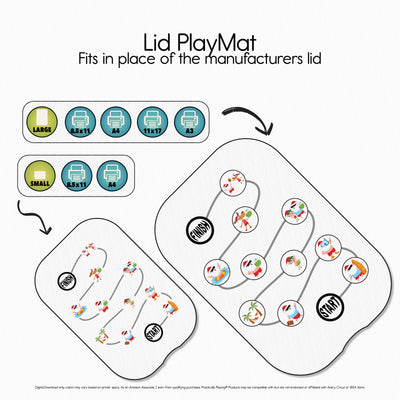 A Tropical Santa Story - PlayMat Open Ended Game