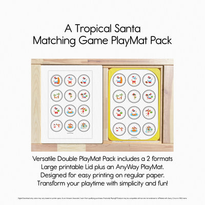 A Tropical Santa Story - Matching Game