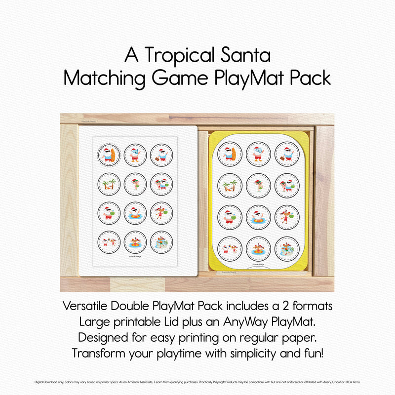 A Tropical Santa Story - Matching Game