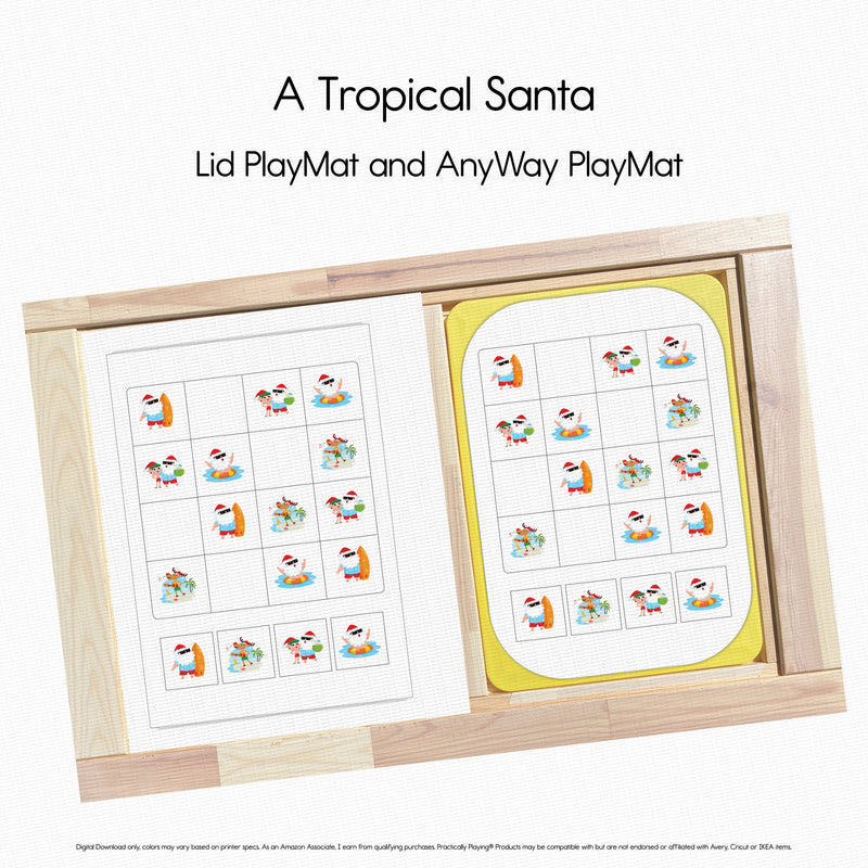 A Tropical Santa Story - Sudoku Board