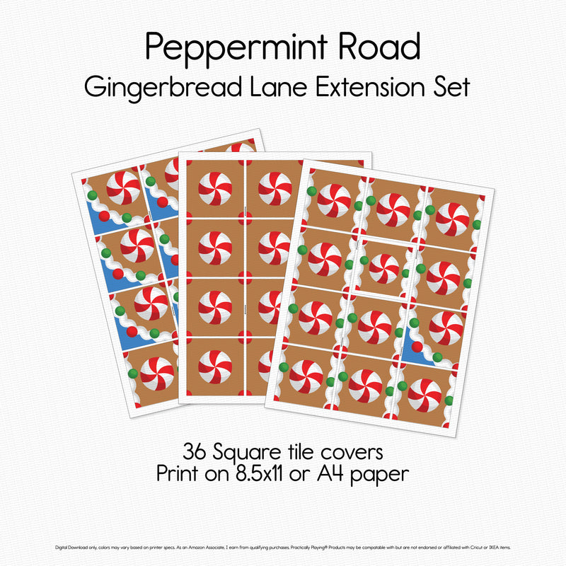 Gingerbread Peppermint Road - Mega Maker Pack- Constructables