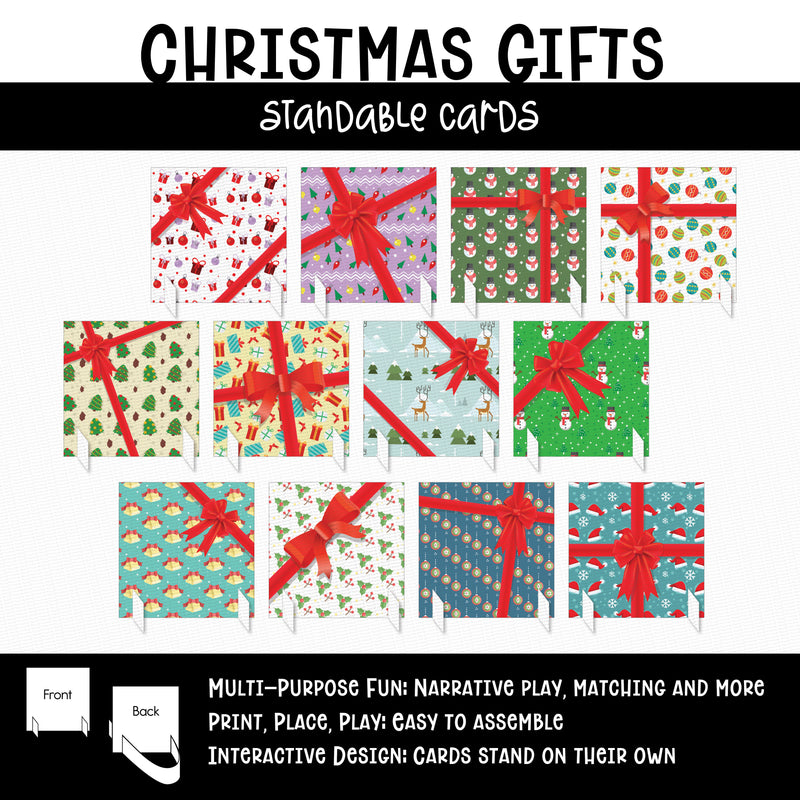 Christmas Gifts - Standable Cards