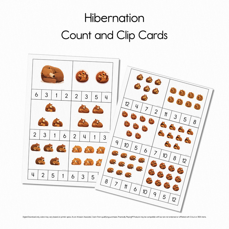 Hibernation - Count and Clip Cards