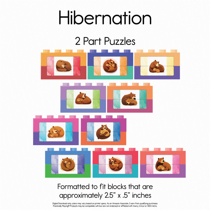 Hibernation - 2 Part Puzzles