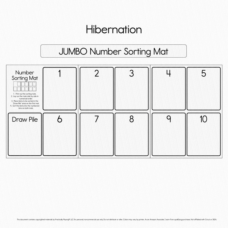 Hibernation - Jumbo Sorting Mat