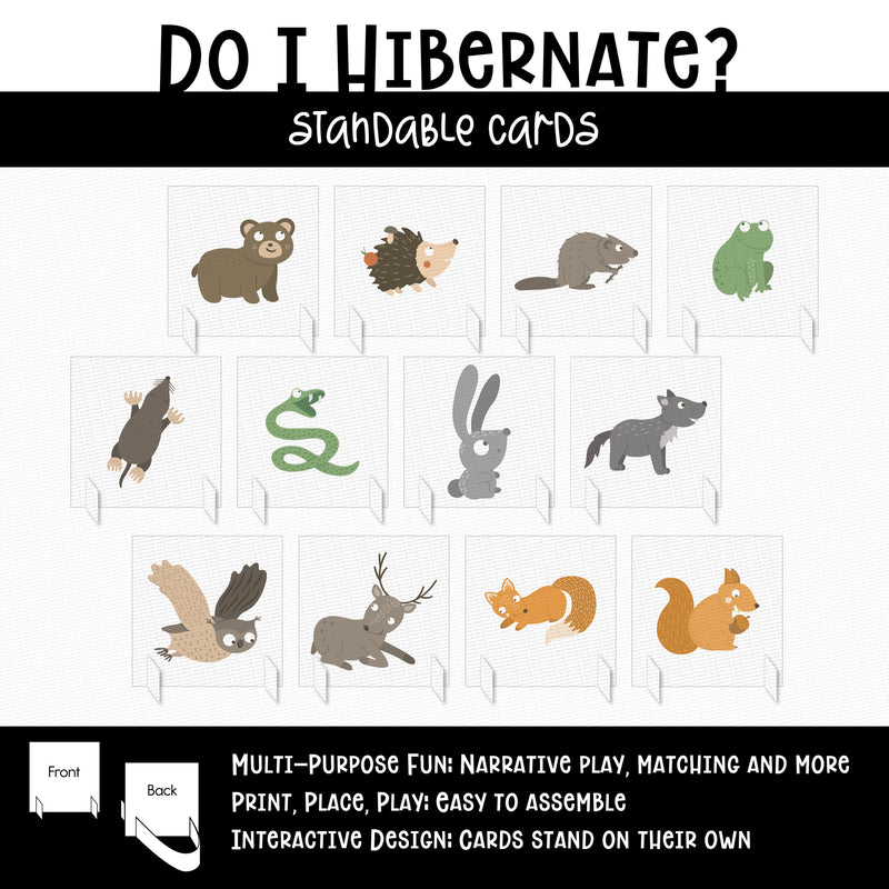 Do I Hibernate? - Standable Cards