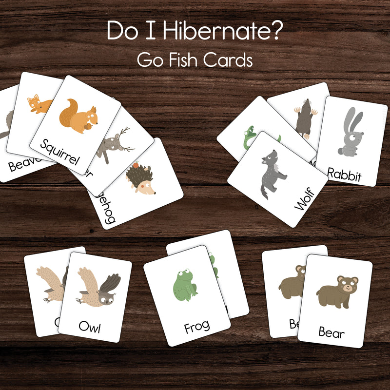 Do I Hibernate? - Go Fish Cards