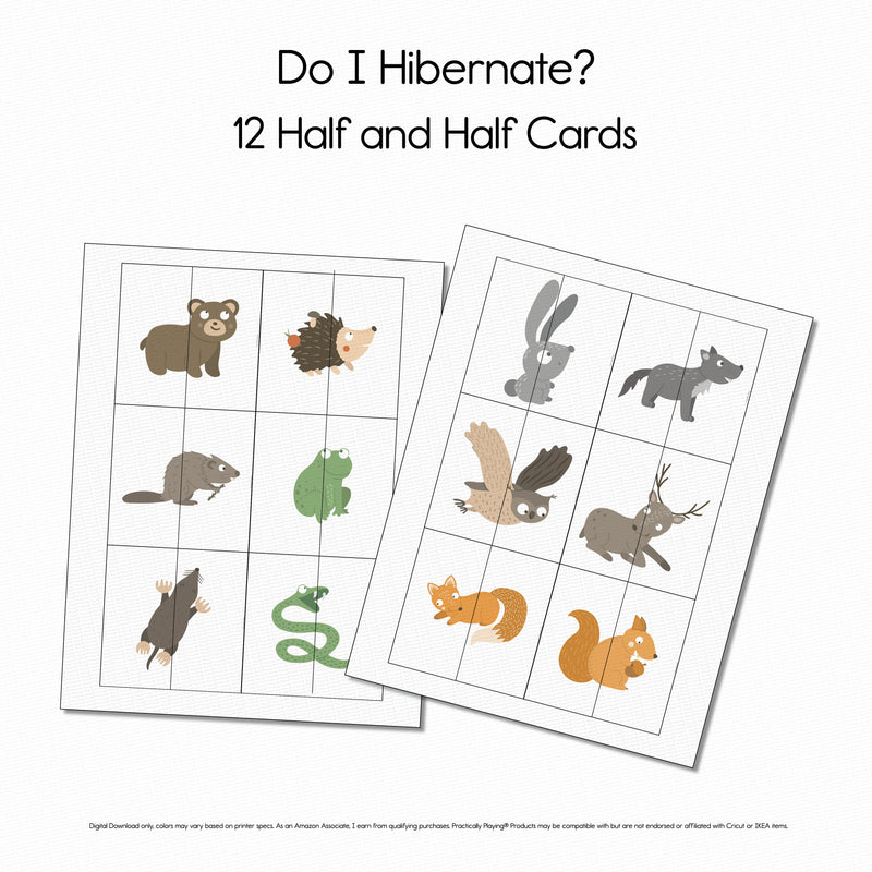 Do I Hibernate? - Half and Half Cards