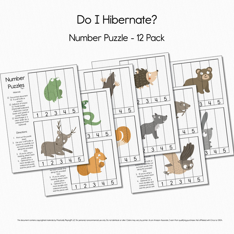 Do I Hibernate? - Number Puzzle Pack