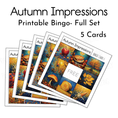 Autumn Essentials Game Essentials Pack: Printable Insert, Game and Loose Parts Pack