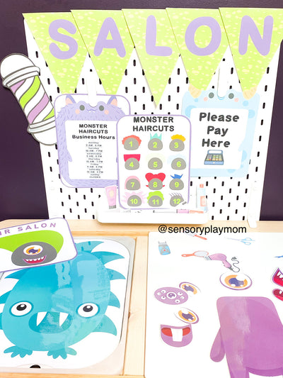 Monster Makeover Dramatic Play Pack