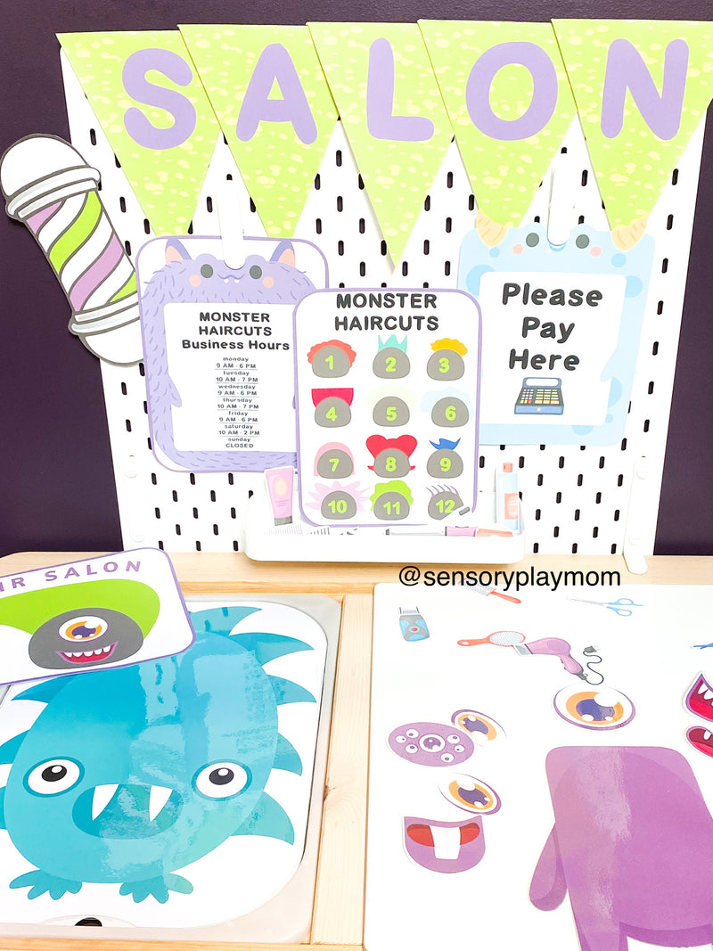 Monster Makeover Dramatic Play Pack – Practically Playing