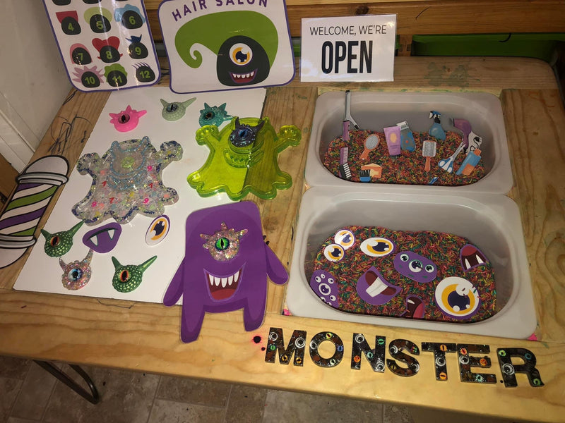 Monster Makeover Dramatic Play Pack