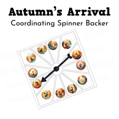 Autumn's Arrival Game Essentials Pack: Printable Insert, Game and Loose Parts Pack- CRICUT PRINT AND CUT