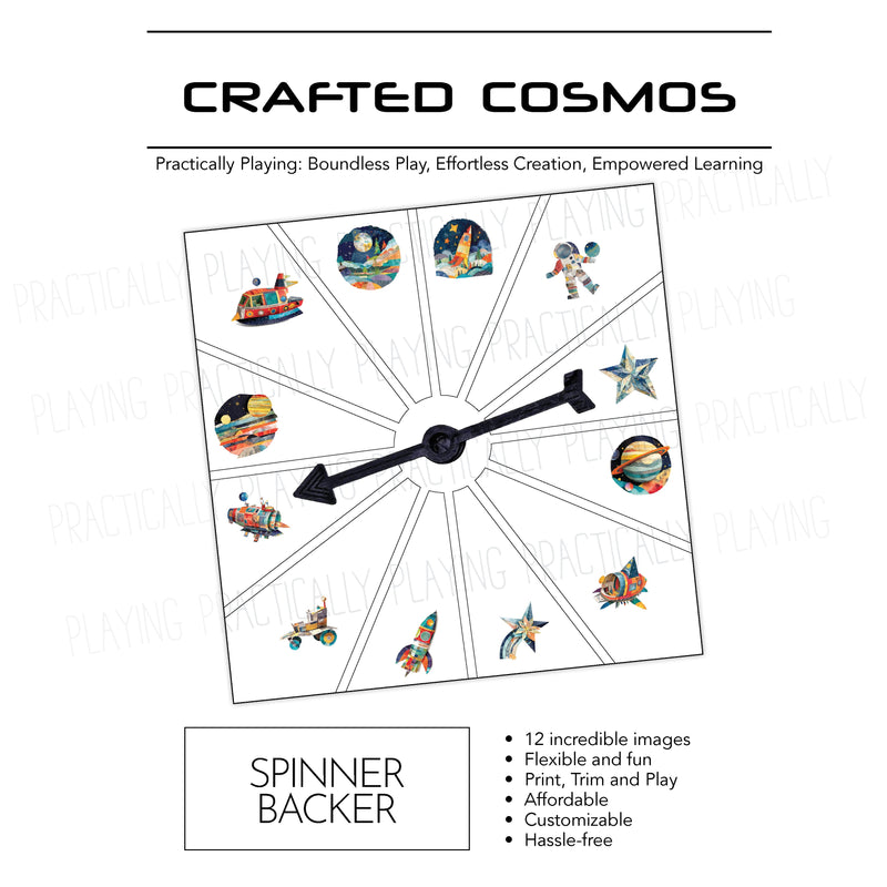 Cosmic Explorations Action Pack-CRICUT PRINT AND CUT