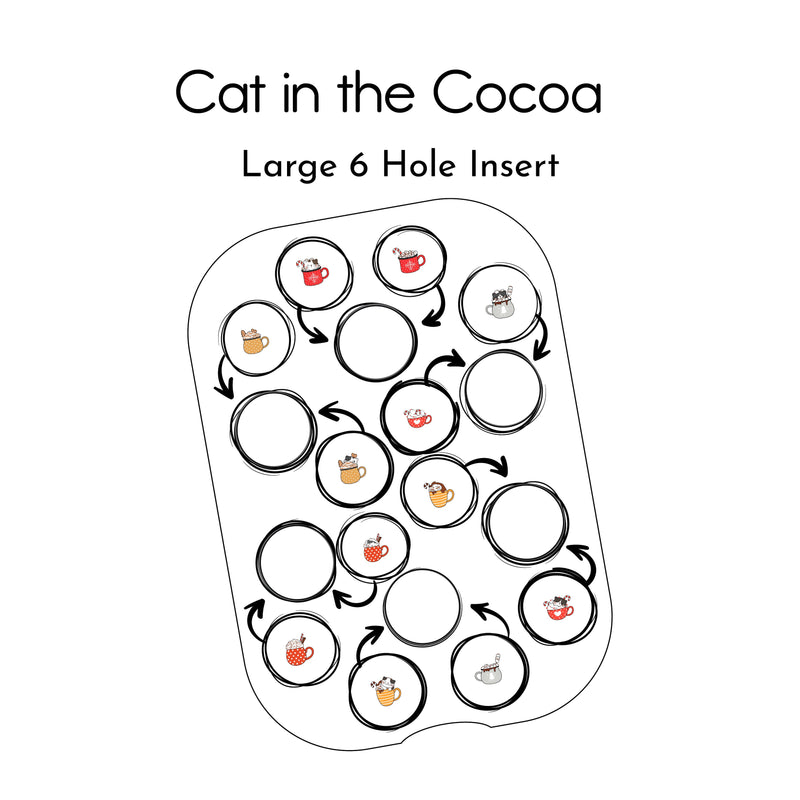 Cat in the Cocoa Action Pack: Printable Inserts and Loose Parts- CRICUT PRINT AND CUT