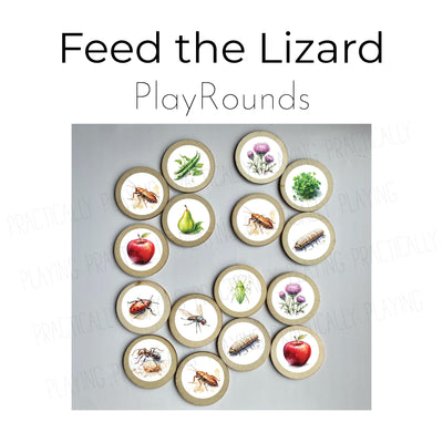 Feed the Lizard Drop and Learn Activity Pack Drop and Learn Activity Pack-CRICUT PRINT AND CUT
