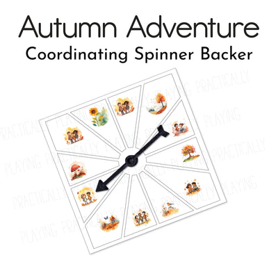 Autumn Adventure Game Essentials Pack: Printable Insert, Game and Loose Parts Pack-CRICUT PRINT AND CUT