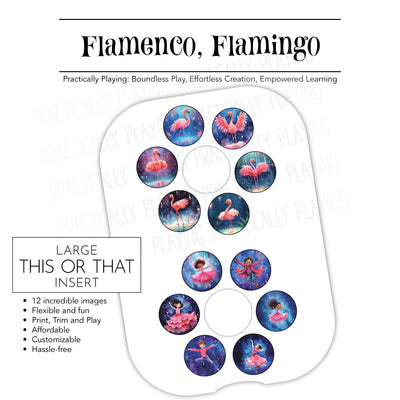 Flamenco, Flamengo Action Pack- CRICUT PRINT AND CUT