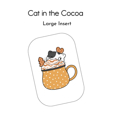 Cat in the Cocoa Action Pack: Printable Inserts and Loose Parts- CRICUT PRINT AND CUT