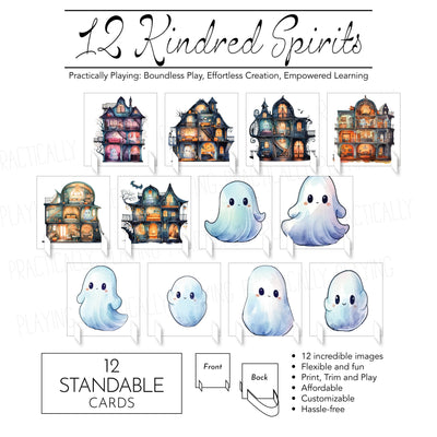 12 Kindred Spirits Action Pack: Printable Inserts and Loose Parts- CRICUT PRINT AND CUT