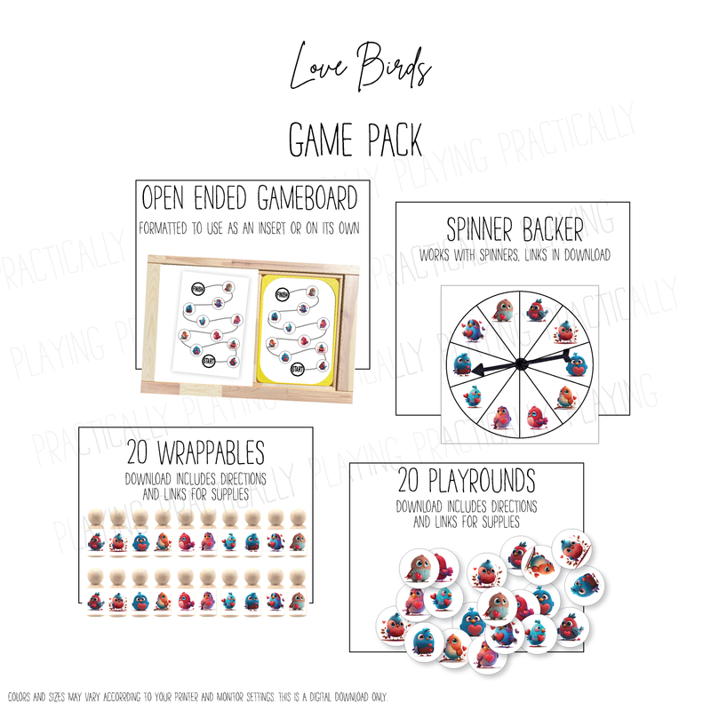 Love Birds Complete Play Pack