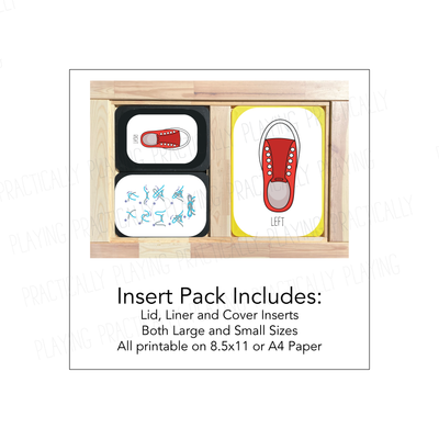 All About Shoes Insert Pack with Table Planner Freebie