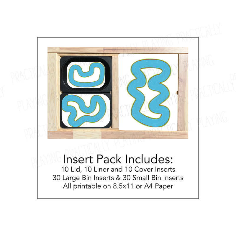 River Lines Printable Insert Pack