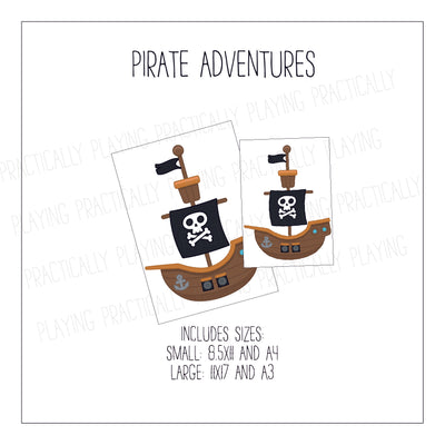 Pirate Adventures Poster Pack