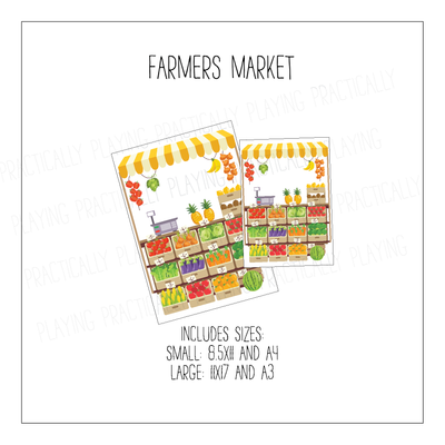Farmer's Market Poster Pack