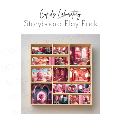 Cupid's Laboratory StoryBoard Shelf