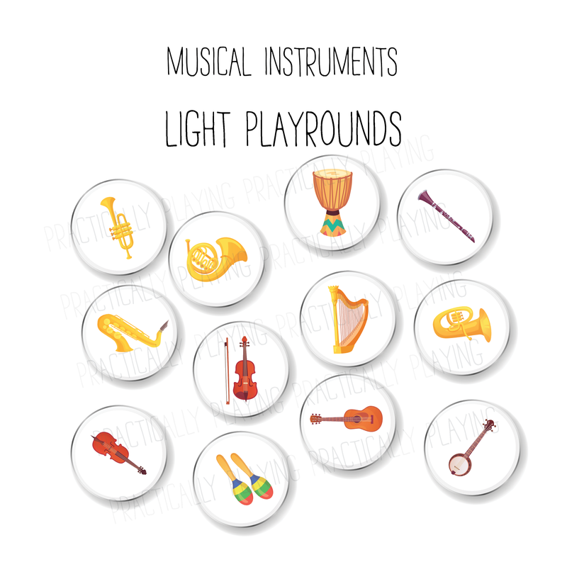 Musical Instruments Light PlayRound Pack