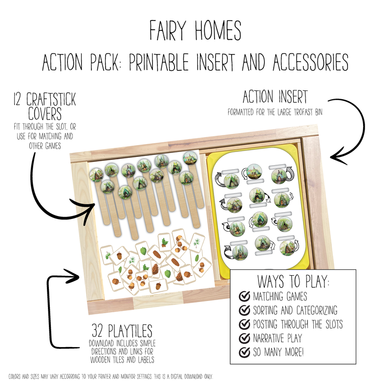 Fairy Homes 12 Slot Action Pack