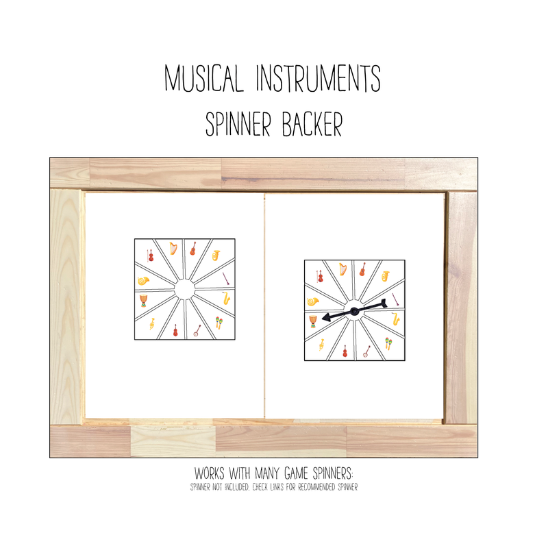 Musical Instruments Spinner