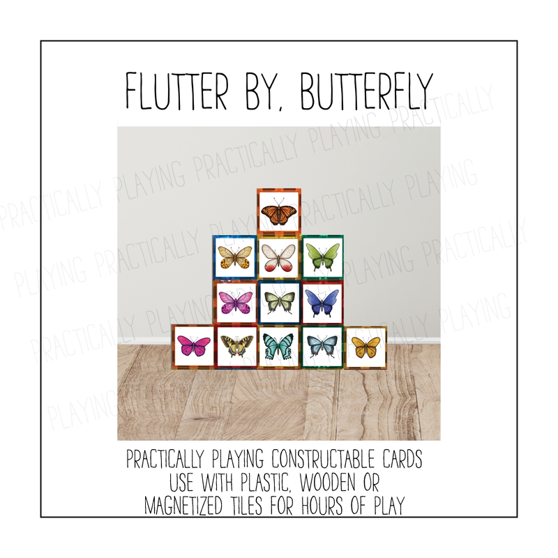 Flutter By, Butterfly Constructable Mini Pack