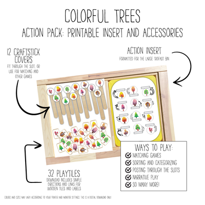 Colorful Trees 12 Slot Action Pack