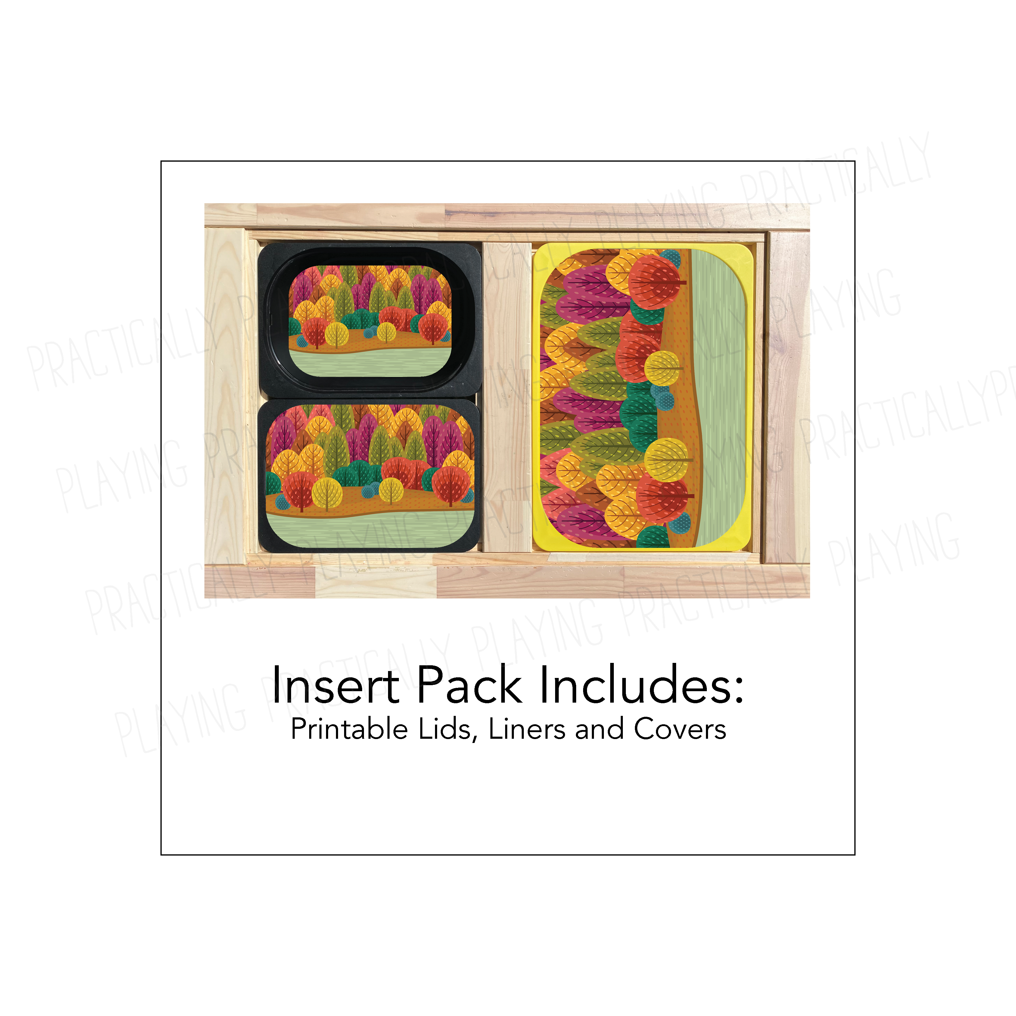 Fall Trees Insert Pack – Practically Playing